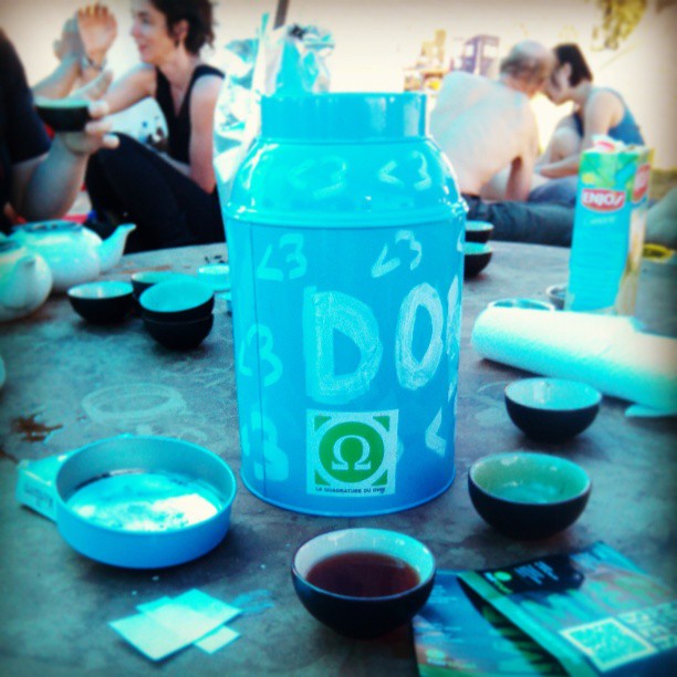 Tea at La Quadrature du Ohm's "La Quadra'Tea House" <3